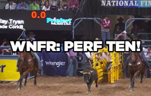 Wrangler NFR Round Ten Highlights