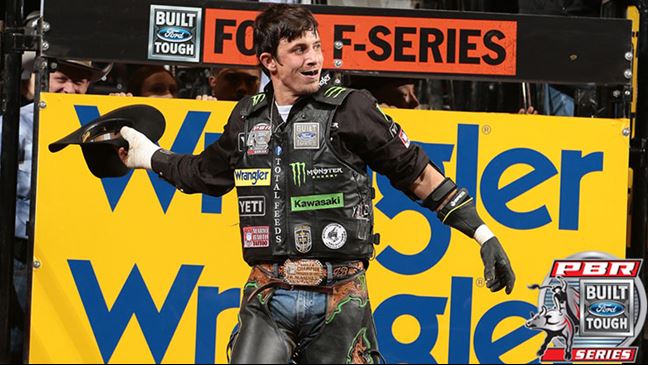J.B. Mauney is just 7.5 points out of the world standings lead.