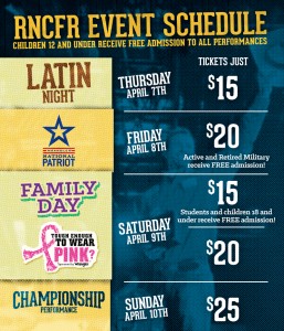 RNCFR Event Schedule