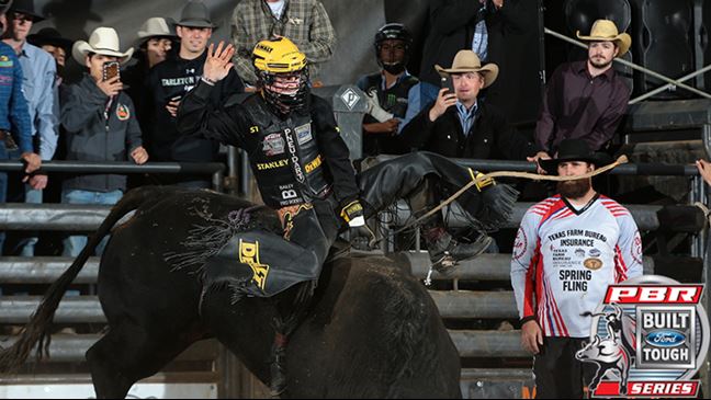 Jess Lockwood is 20-for-45 on the BlueDEF and Touring Pro levels coming into his BFTS debut this weekend. Photo: Andy Watson/BullStockMedia.com