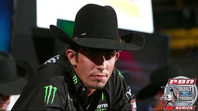 J.B. Mauney leads the PBR in round wins with eight. Photo: Andy Watson/BullStockMedia.com