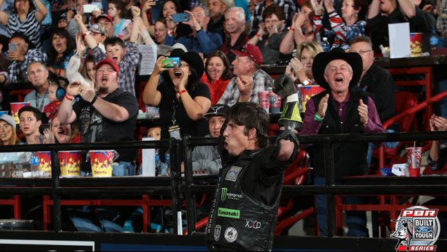 J.B. Mauney's Round 2 win was his BFTS-leading eighth of the season. Photo: Andy Watson/BullStockMedia.com