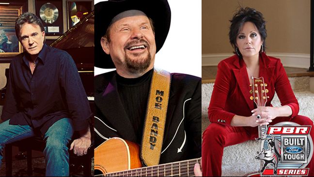 Several country legends will play the stage at Helldorado Days. Photos: Doug Smith/Jerry Gaza/Moe Bandy