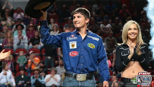 Ryan Dirteater has won three BFTS rounds this season. Photo: Andy Watson/BullStockMedia.com