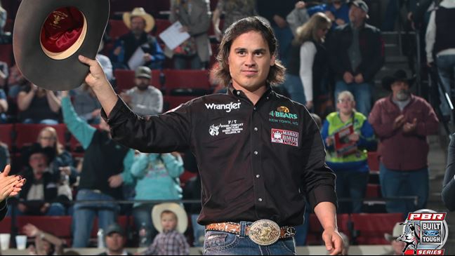 Friday's victory was Stetson Lawrence's first BFTS round win of the season. Photo: Andy Watson/BullStockMedia.com
