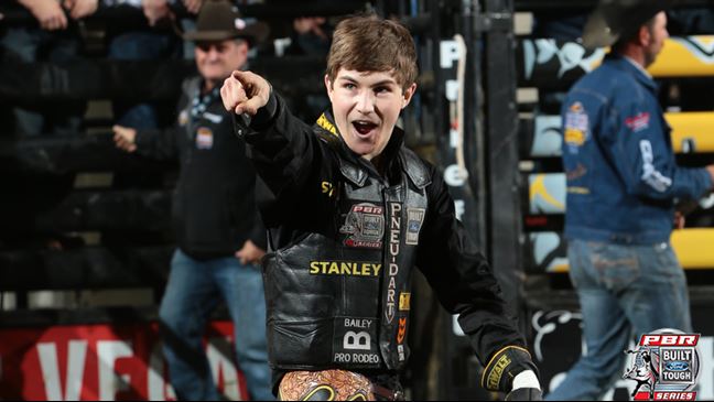 Jess Lockwood has rocketed to No. 14 in the world standings since his debut. Photo: Andy Watson/BullStockMedia.com