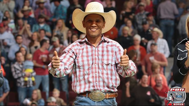 Wallace de Oliveira now has five round wins this season. Photo: Andy Watson/BullStockMedia.com