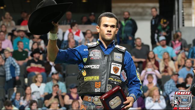 Pacheco went 4-for-4 to win in South Dakota. Photo: Andy Watson/BullStockMedia.com