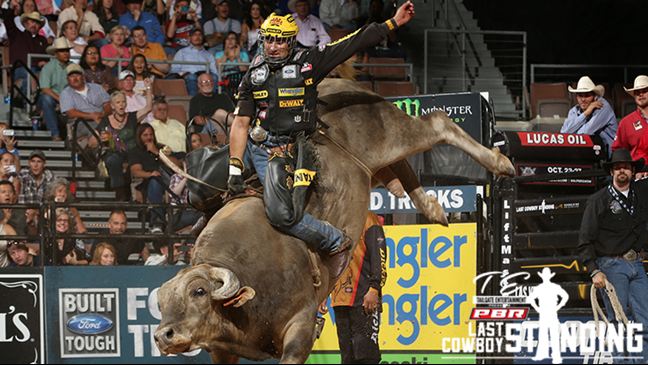 Silvano Alves won consecutive Last Cowboy Standing titles in 2012 and 2013. Photo: Andy Watson/BullStockMedia.com