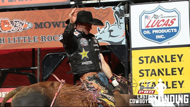 Fabiano Vieira is coming in hot after a 3-for-3 victory in Uvalde, Texas. Photo: Andy Watson/BullStockMedia.com