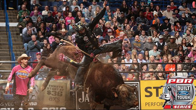 Shane Proctor's ride on Cooper Tires Brown Sugar won him his first BFTS in two years. Photo: Andy Watson/BullStockMedia.com