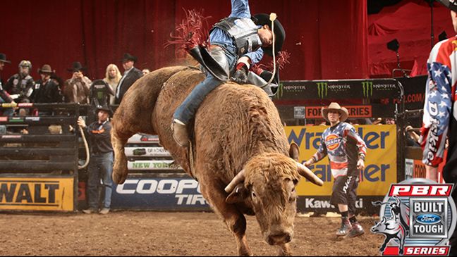 Only Paulo Lima can claim to have ridden Cochise so far this season. Photo: Andy Watson/BullStockMedia.com