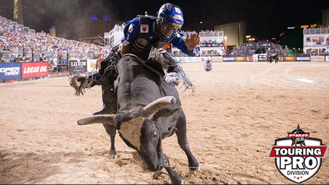 Wicked's last out was in Round 3 of Last Cowboy Standing in Las Vegas against Kaique Pacheco. Photo: Matt Breneman/BullStockMedia.com
