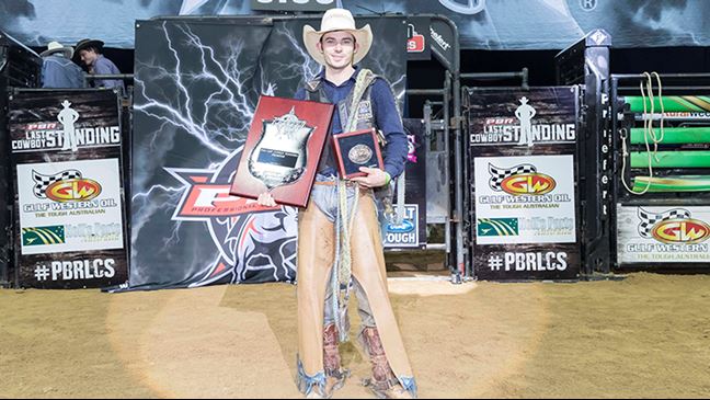 Cody Heffernan currently leads the PBR Australia standings. Photo: Phillip Wittke