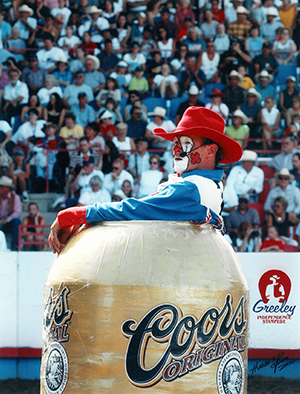 Keith Isley is the most decorated entertainer in ProRodeo, and he will be part of the festivities at this year’s Dodge City Roundup Rodeo. (JAMES PHIFER PHOTO)