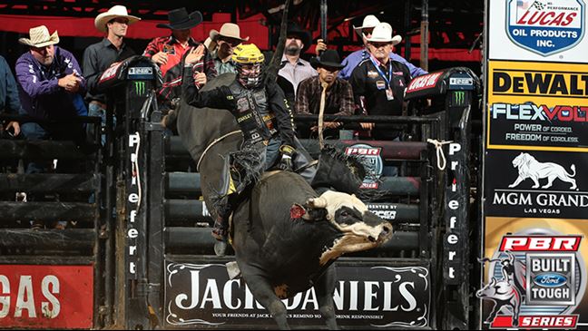 Jess Lockwood rode Rocco for 90-points last weekend. Photo: Andy Watson / BullStockMedia.com