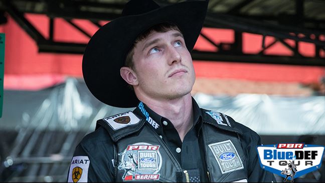 Nathan Schaper's win in Big Sky, Montana, put him back in the Top 35 of the world standings. Photo: Matt Breneman / BullStockMedia.com