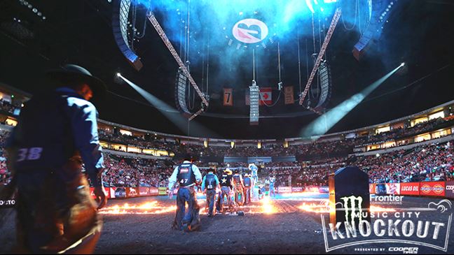 As the final PBR Major of the season, the world standings can shift massively after the Music City Knockout. Photo: Andy Watson / BullStockMedia.com