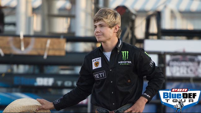 Derek Kolbaba picked up 80 points toward the world standings for his win this week. Photo: Andy Watson / BullStockMedia.com