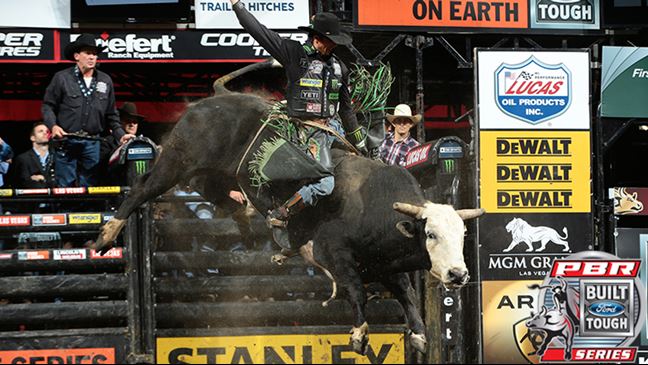 J.B. Mauney's season-high 94.25-point ride on Pearl Harbor in Sioux Falls will be hard to match, let alone top. Photo: Andy Watson / BullStockMedia.com
