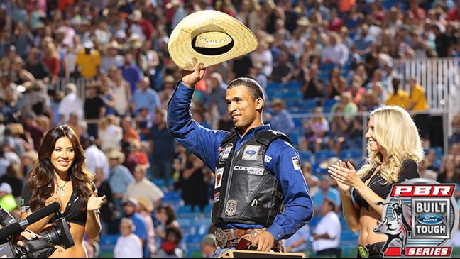 Eduardo Aparecido is currently No. 6 in the world and will look to defend his Thackerville title. Photo: Andy Watson / BullStockMedia.com