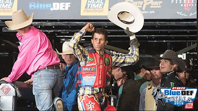 Dener Barbosa finished third in Round 1 of the BlueDEF Finals. Photo: Andre Silva