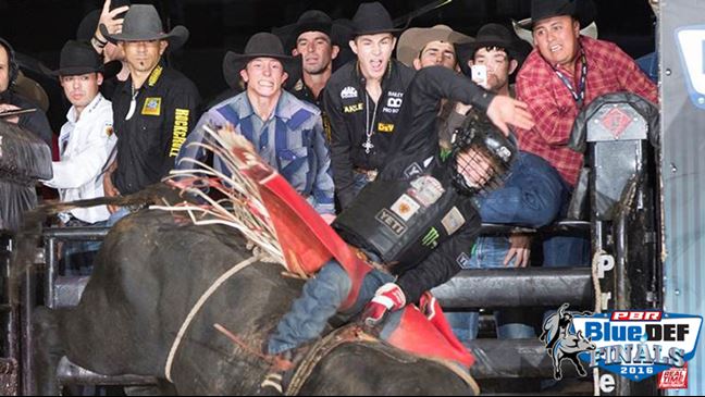 Derek Kolbaba took the lead in the BlueDEF Tour standings after his performance Sunday night. Photo: Andre Silva