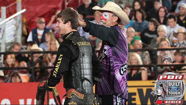 Jess Lockwood arrives in San Jose, California, fifth in the world standings. Photo: Andy Watson / BullStockMedia.com