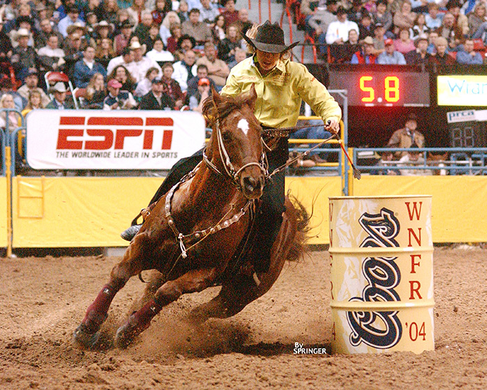 Molly Powell with Sparky Photo by Kenneth Springer