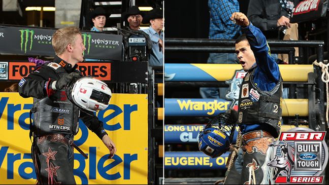 Kaique Pacheco and Cooper Davis occupy the Top 2 spots in the world standings. Photo: Andy Watson / BullStockMedia.com