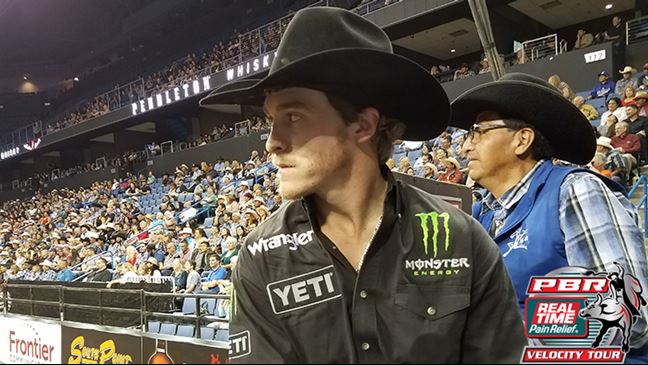 Reese Cates picked up 80 points toward the world standings for his win Saturday.