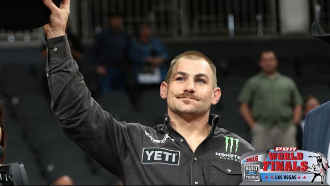 Chase Outlaw continued his winning streak in Las Vegas with his Round 1 win Wednesday. Photo: Andy Watson / BullStockMedia.com