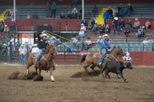 Team Roping (Header): Dustin Egusquiza
