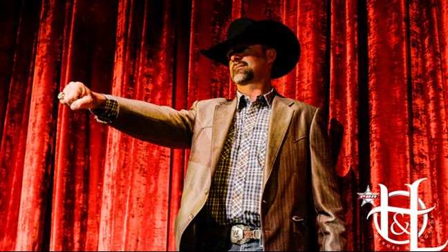 Owen Washburn joined the PBR's Ring of Honor as the 43rd member Tuesday night. Photo: Andy Watson / BullStockMedia.com