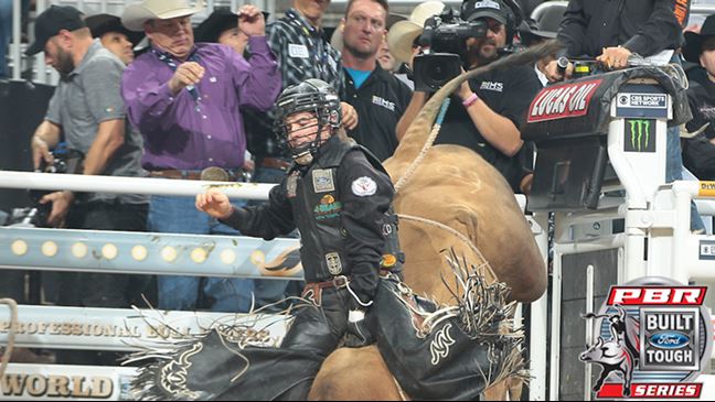 Nevada Newman did not record a ride at the World Finals but he's looking forward to building on what was a season full of learning. Photo: Andy Watson / BullStockMedia.com