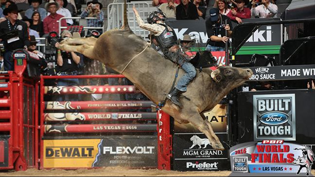 SweetPro's Long John 45.75-point performance in Round 2 gave him the early lead. Photo: Andy Watson / BullStockMedia.com