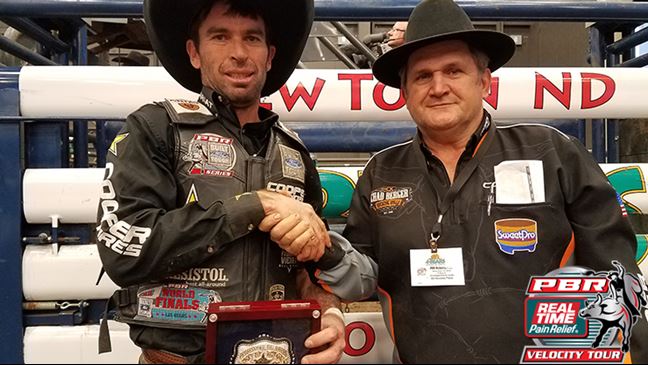 Fabiano Vieira was the only rider to go 4-for-4 this weekend in North Dakota. Photo: Justin Felisko