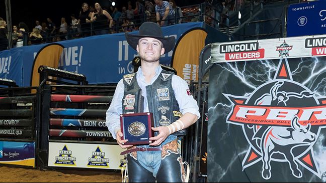 Troy Wilkinson outlasted Jackson Felton to win the Iron Cowboy title. Photo: Phillip Wittke Photography