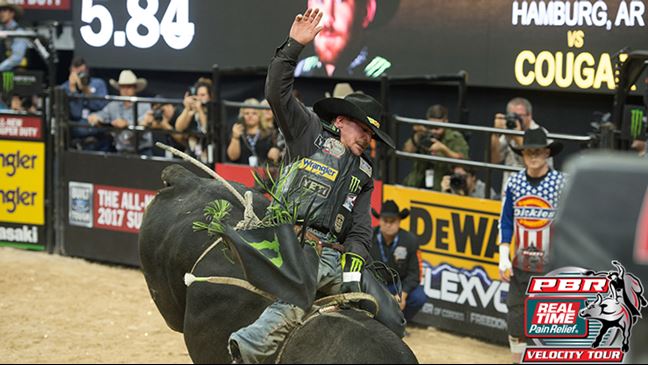 Chase Outlaw ended the season as the 2016 Velocity Tour Champion. Photo: Christopher Thompson / BullStockMedia.com
