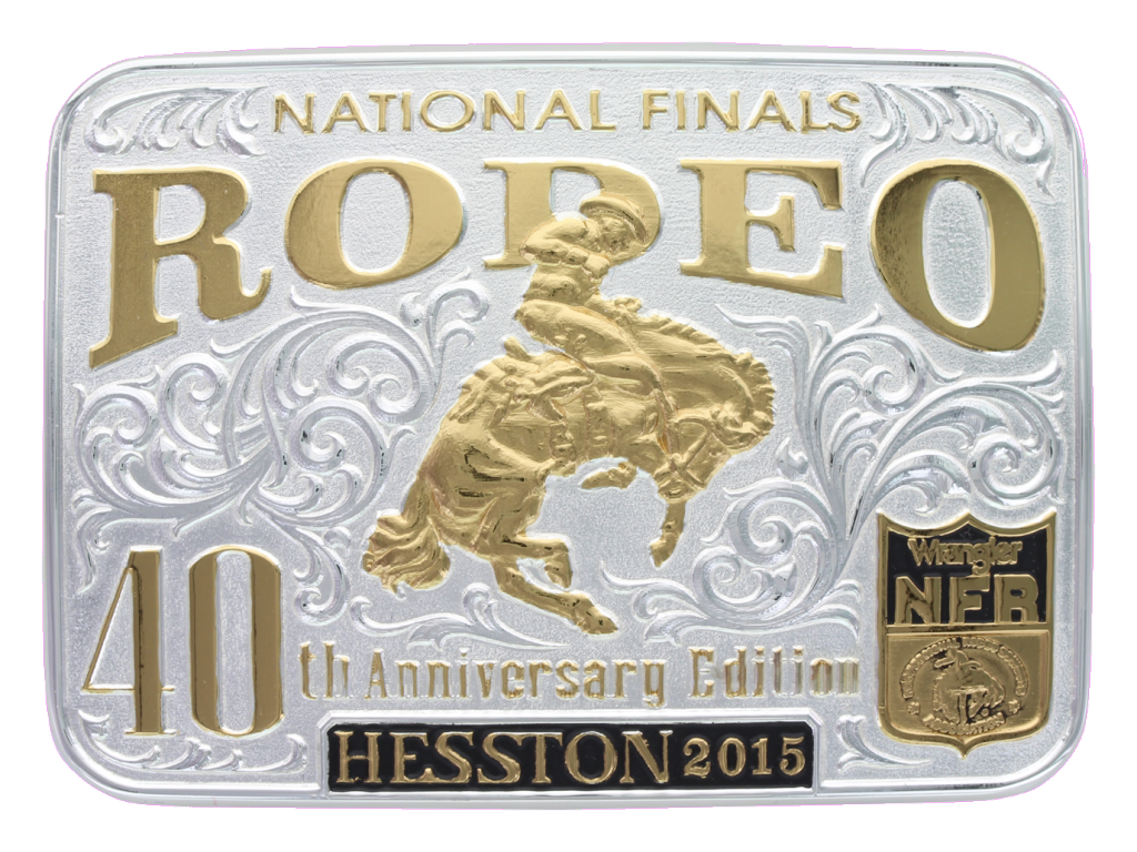 40th Anniversary Buckle Celebrates Hesston Commitment to National