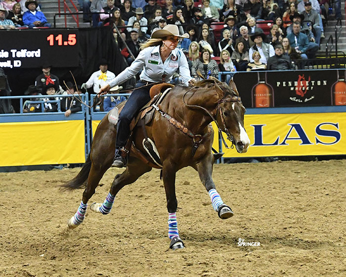 Wrangler NFR Rookie Telford Breaks through for Round 4 Victory News