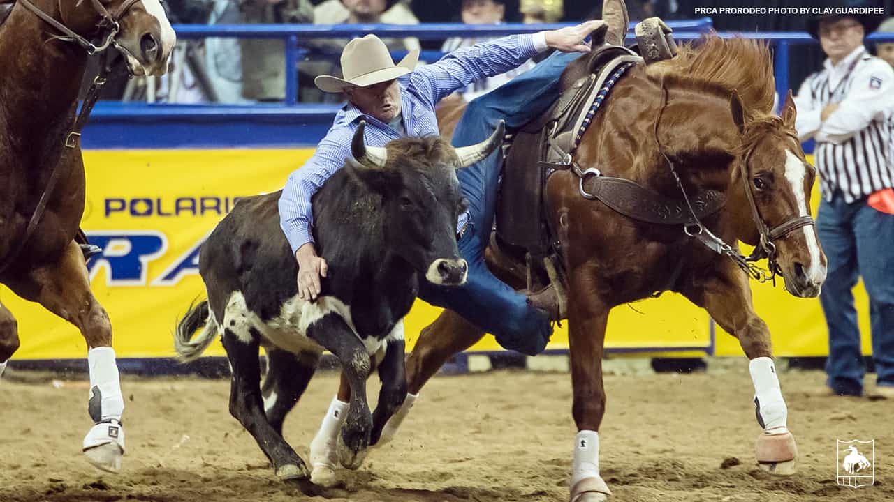 Steer Wrestler Hunter Cure Captures Montgomery Victory News
