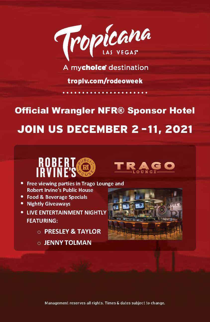 What to Do at the Tropicana Las Vegas During the 2021 Wrangler NFR ...