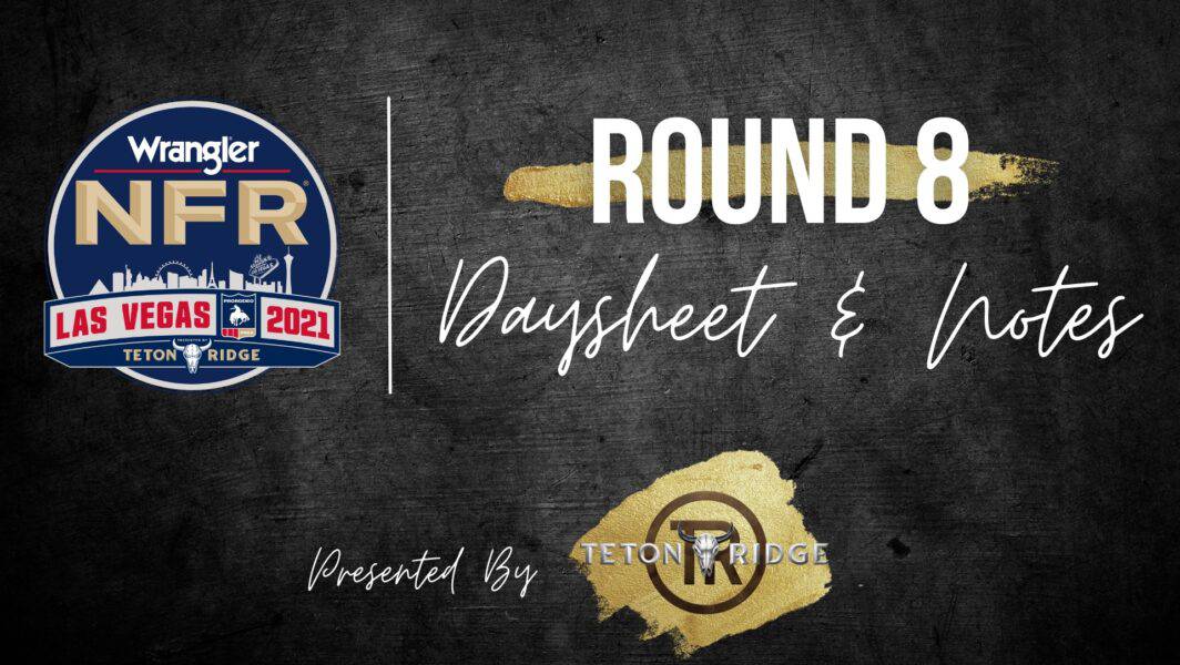 2021 Wrangler NFR Round 8 News & Notes News