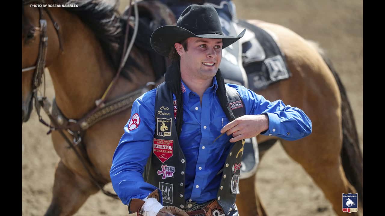 Bareback Rider Cole Reiner Stays Hot Wins Clovis Rodeo News